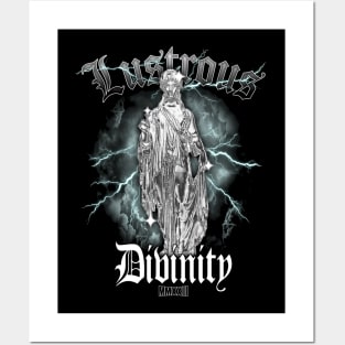 Lustrous Divinity  MMXXIII Streetwear Unique Lightning Graphic Design Posters and Art